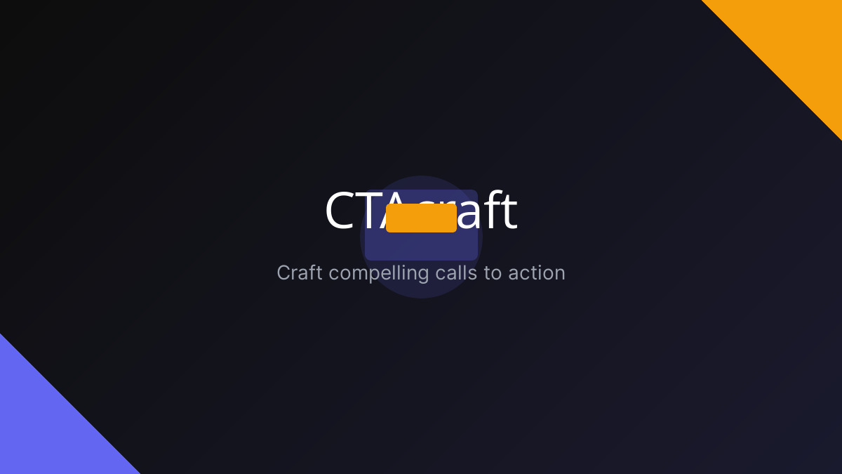 CTAcraft - AI marketing tool interface