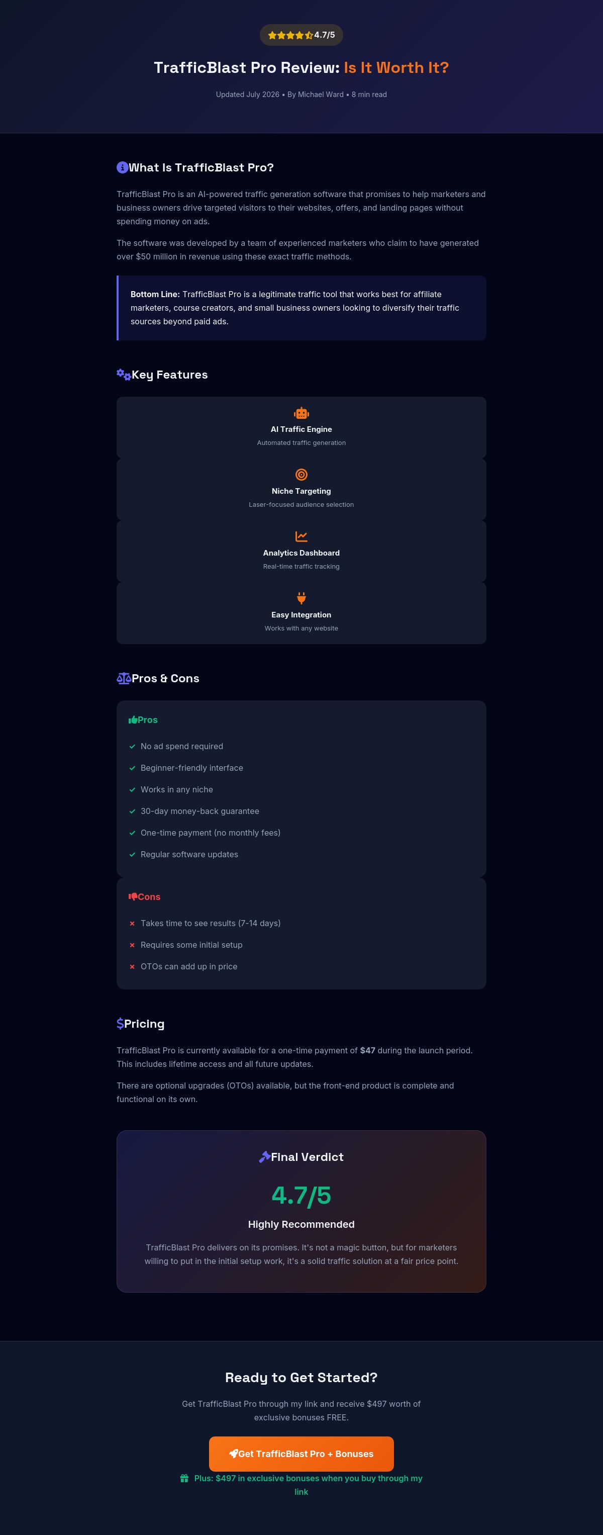 LaunchKit Review Page Example