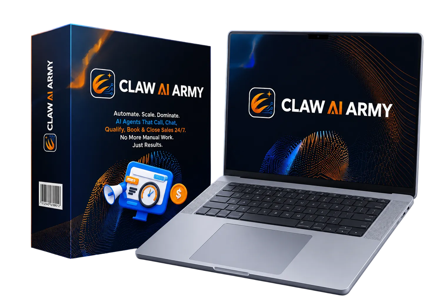 Claw AI Army dashboard interface showing AI agent chat workspace